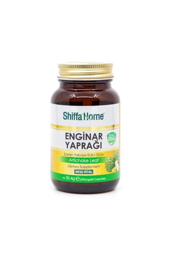 2 Kutu Aksu Vital Enginar Yaprağı Kapsül Articchoke Leaf 590 mg X 60 Kapsül X 2 - 2
