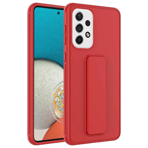 Galaxy A13 4G Kılıf  Qstand Kapak - Resim 5