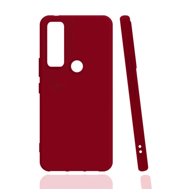 TCL 20 SE Kılıf  Biye Silikon - Resim 3