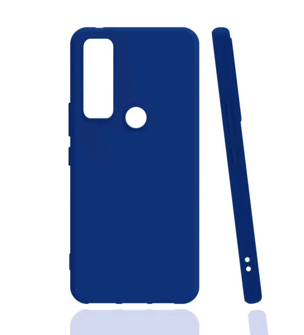 TCL 20 SE Kılıf  Biye Silikon - Resim 5