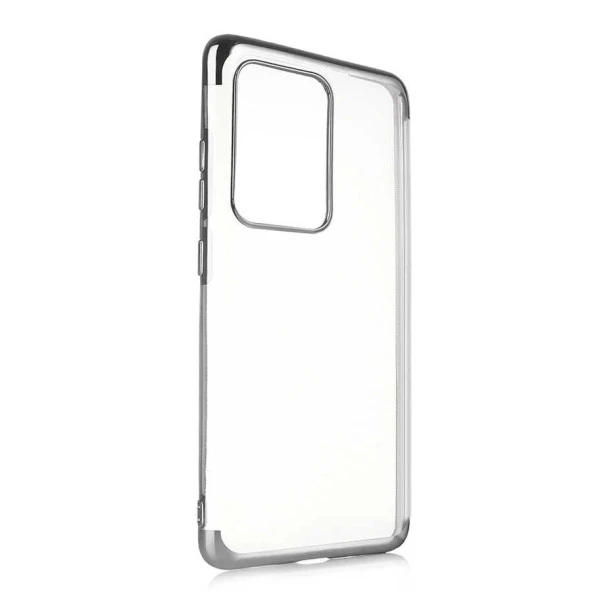 Galaxy S20 Ultra Kılıf  Dört Köşeli Lazer Silikon Kapak - Resim 2