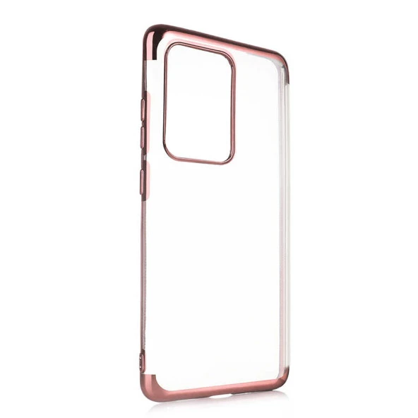 Galaxy S20 Ultra Kılıf  Dört Köşeli Lazer Silikon Kapak - Resim 6