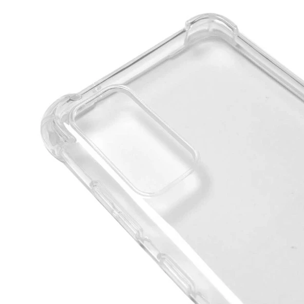 Galaxy S20 Kılıf  Kamera Korumalı Nitro Anti Shock Silikon - Resim 4