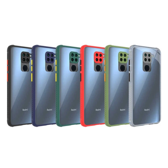 Xiaomi Redmi Note 9 Kılıf  Kaff Kapak - Resim 8