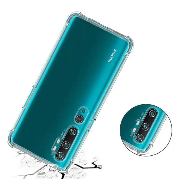 Xiaomi Mi Note 10 Kılıf  Nitro Anti Shock Silikon - Resim 2