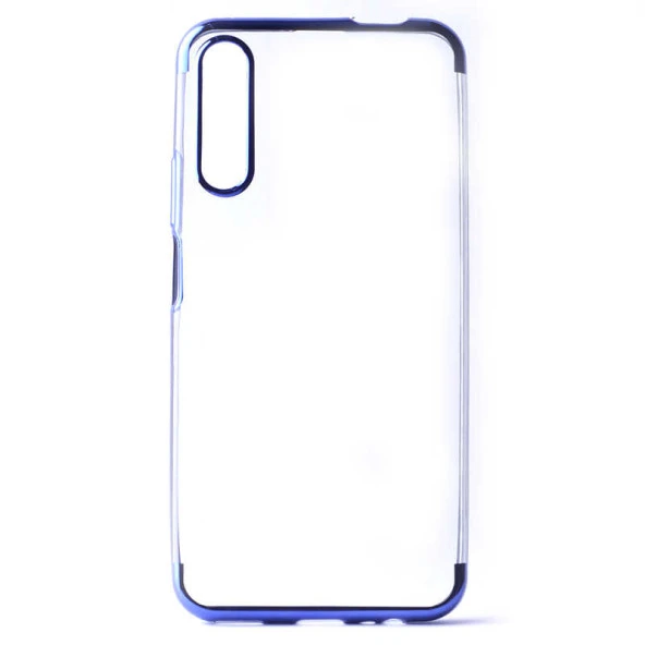 Huawei P Smart Pro 2019 Kılıf  Dört Köşeli Lazer Silikon Kapak - Resim 4