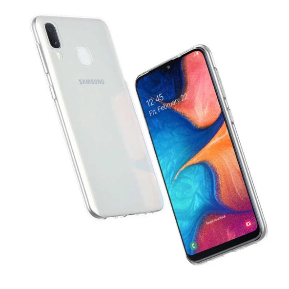 Galaxy A20E Kılıf  Süper Silikon Kapak