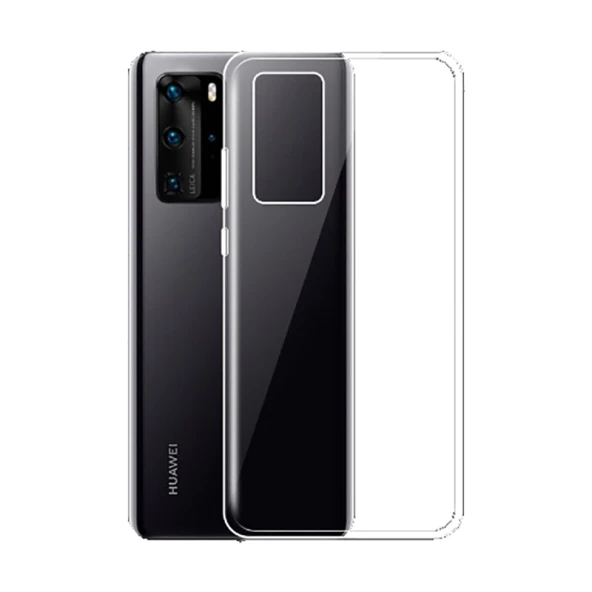 Huawei P40 Kılıf  Süper Silikon Kapak