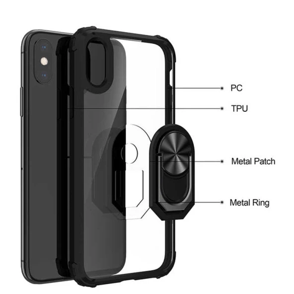 Apple iPhone X Kılıf  Mola Kapak - Resim 6