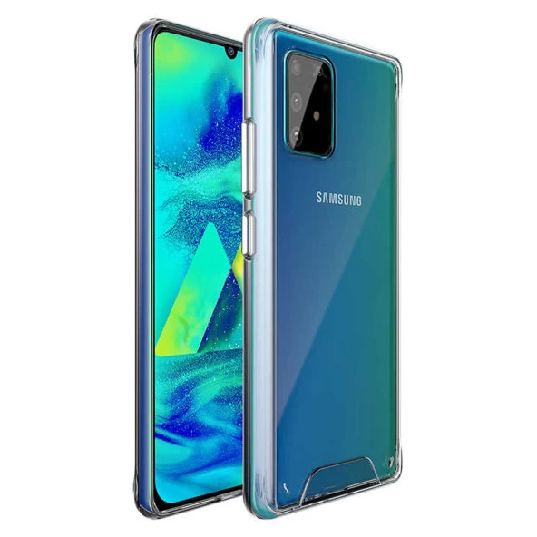 Galaxy A91 (S10 Lite)  Gard Silikon - Resim 2