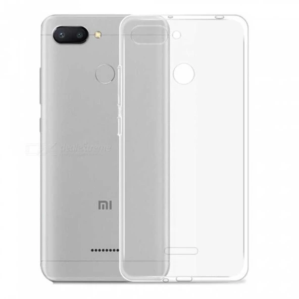 Xiaomi Redmi 6 Kılıf  Süper Silikon Kapak