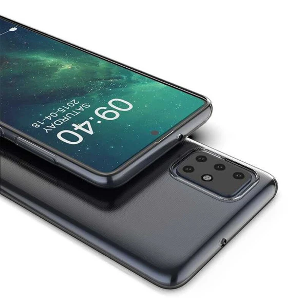 Galaxy A71 Kılıf  Süper Silikon Kapak - 5