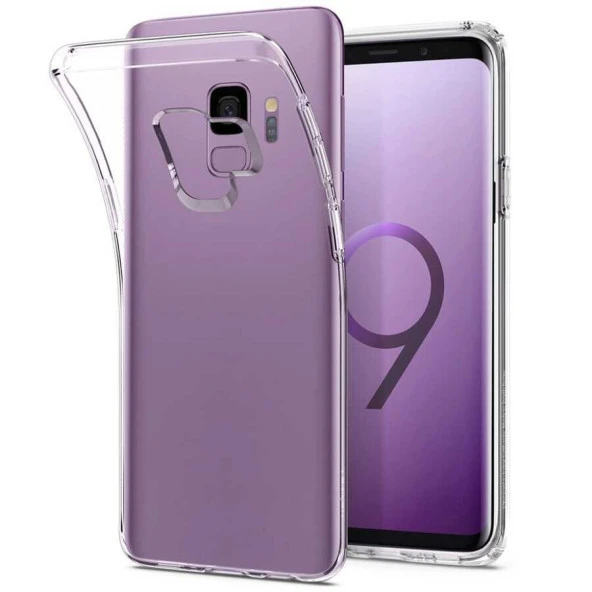 Galaxy S9 Kılıf  Süper Silikon Kapak