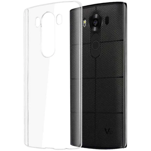 LG V10 Kılıf  Süper Silikon Kapak