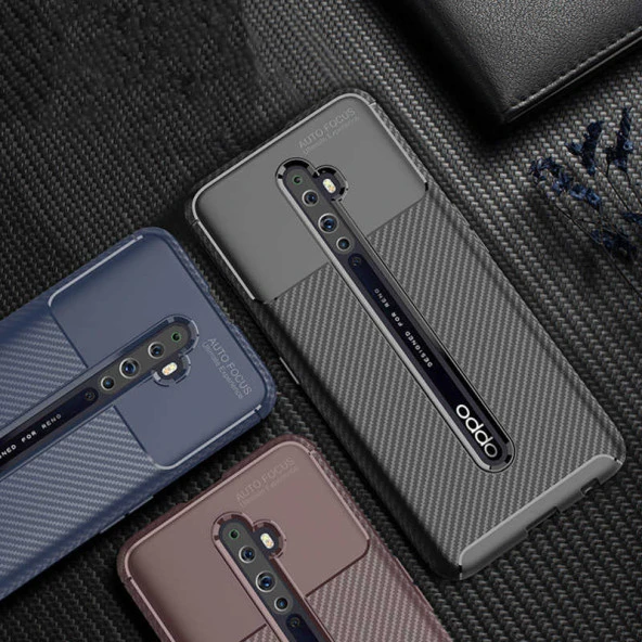 Oppo Reno 2Z Kılıf  Negro Silikon Kapak - Resim 9