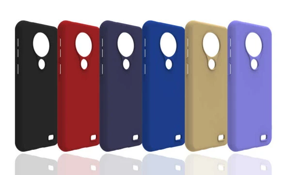 Reeder P13 Blue Max 2020 Kılıf  Biye Silikon - Resim 8