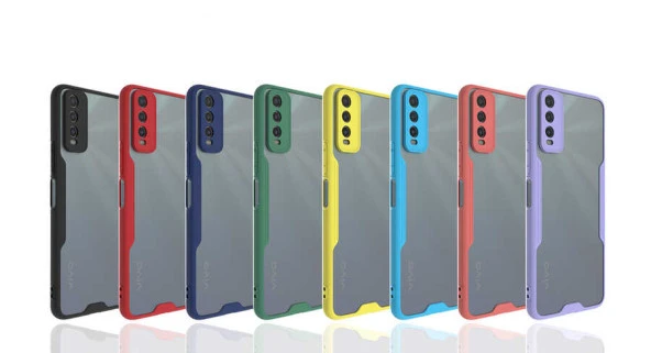 Vivo Y20 Kılıf  Parfe Kapak - Resim 7