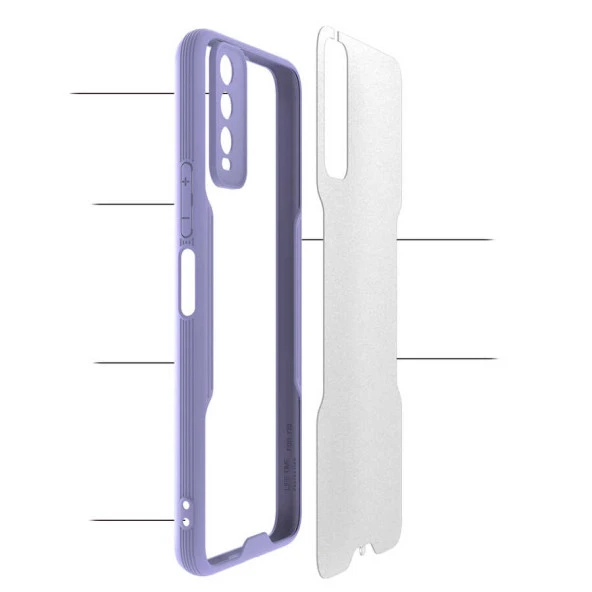 Vivo Y20 Kılıf  Parfe Kapak - Resim 8