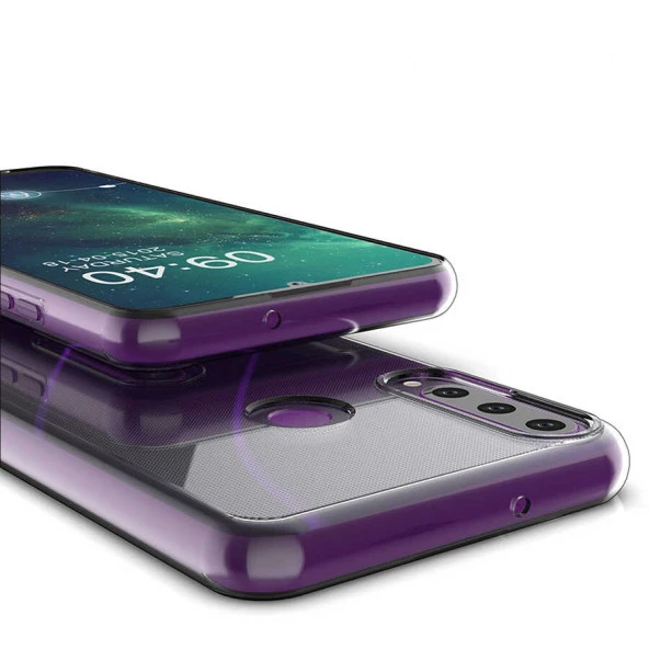 Huawei Y6P Kılıf  Süper Silikon Kapak - Resim 4