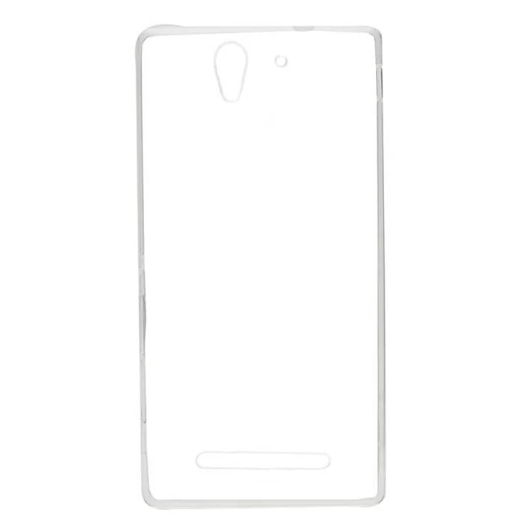 Sony Xperia C3 Kılıf  Süper Silikon Kapak