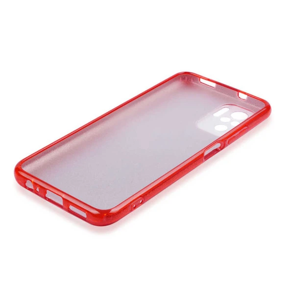Xiaomi Redmi Note 10S Kılıf  Shining Silikon - Resim 8