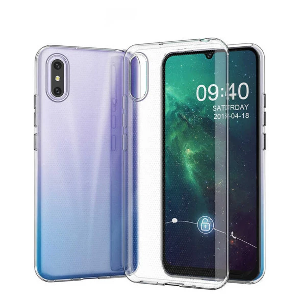 Xiaomi Redmi 9A Kılıf  Süper Silikon Kapak