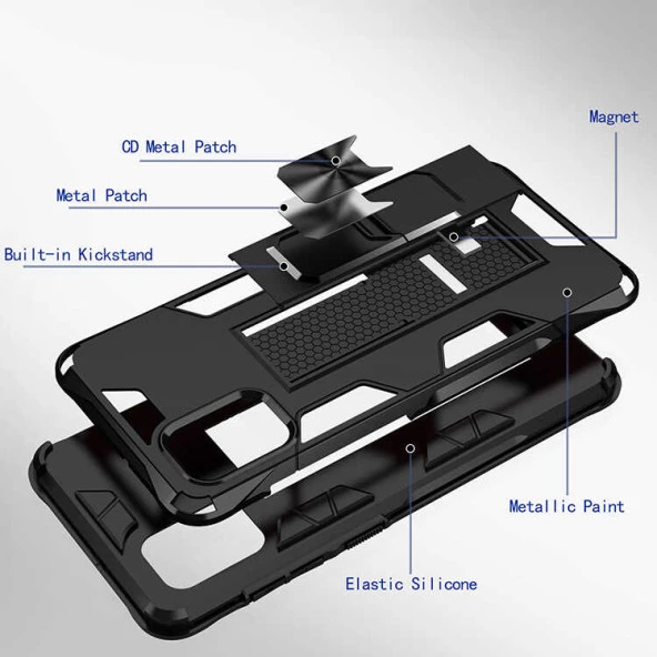 Galaxy A31 Kılıf  Volve Kapak - Resim 9