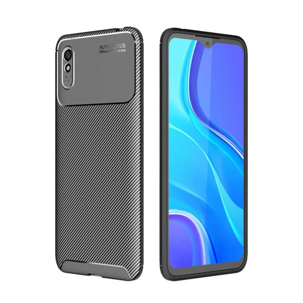 Xiaomi Redmi 9A Kılıf  Negro Silikon Kapak