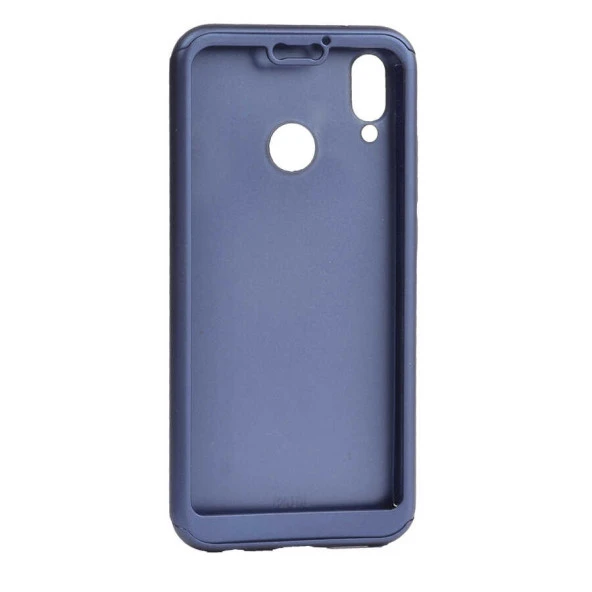Huawei P Smart 2019 Kılıf  360 3 Parçalı Rubber Kapak - 4