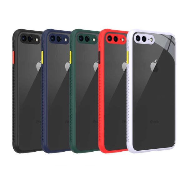 Apple iPhone 8 Plus Kılıf  Kaff Kapak - Resim 7