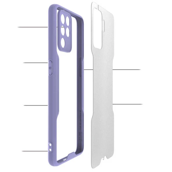 Oppo Reno 5 Lite Kılıf  Parfe Kapak - Resim 9