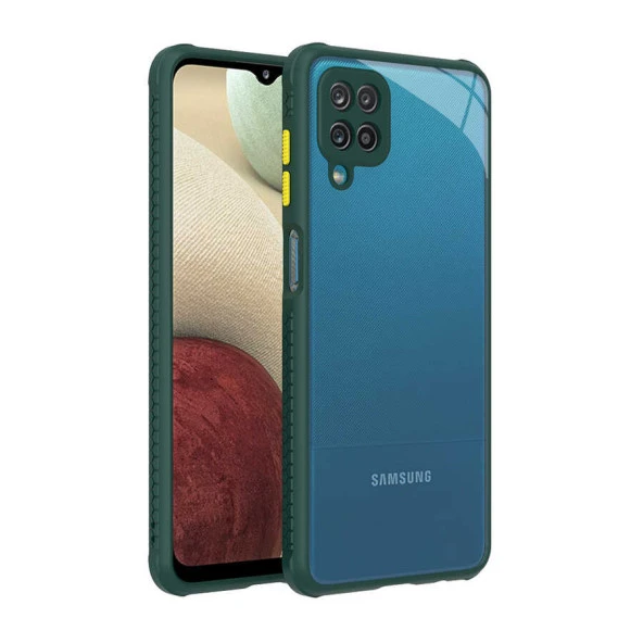 Galaxy A12 Kılıf  Kaff Kapak