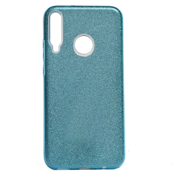 Huawei P40 Lite E Kılıf  Shining Silikon - Resim 6