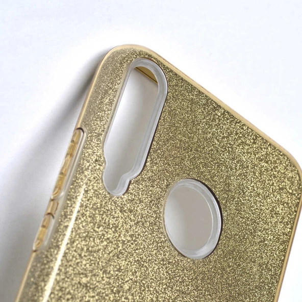 Huawei P40 Lite E Kılıf  Shining Silikon - Resim 9