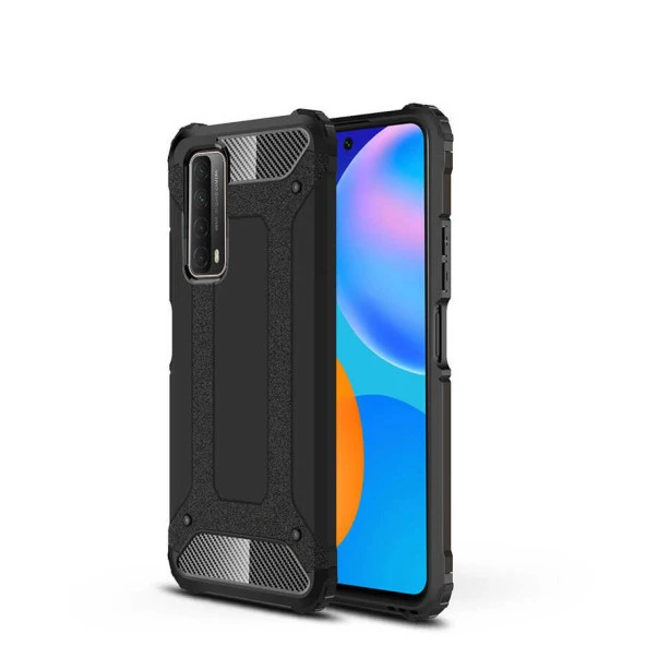 Huawei P Smart 2021 Kılıf Crash Silikon Kapak - 3