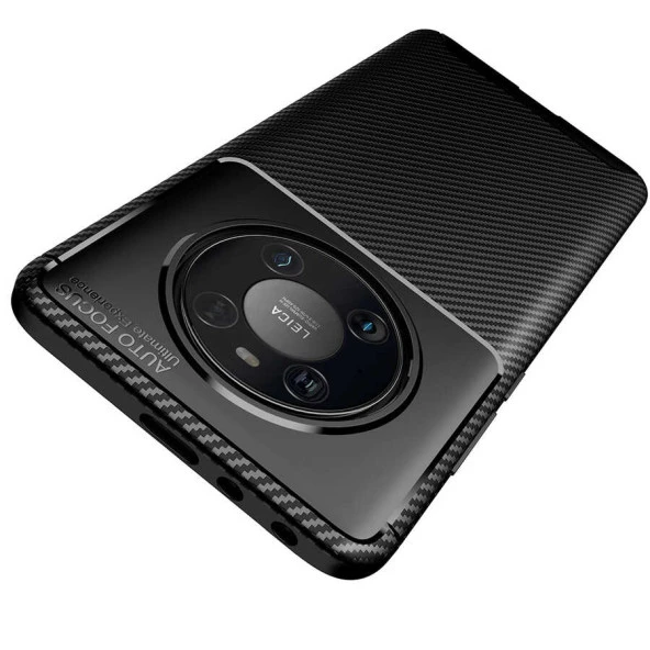 Huawei Mate 40 Pro Kılıf  Negro Silikon Kapak - Resim 7