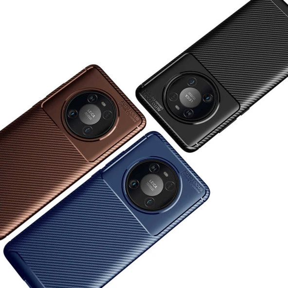 Huawei Mate 40 Pro Kılıf  Negro Silikon Kapak - Resim 8