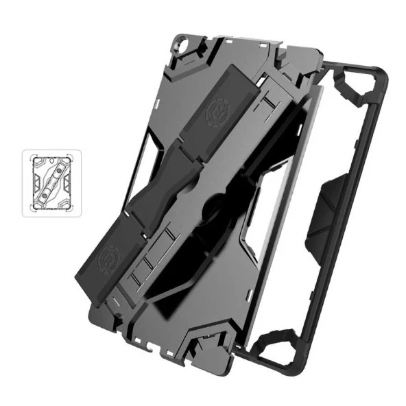 Galaxy Tab A 10.1 (2019) T510  Defens Tablet Silikon - Resim 6