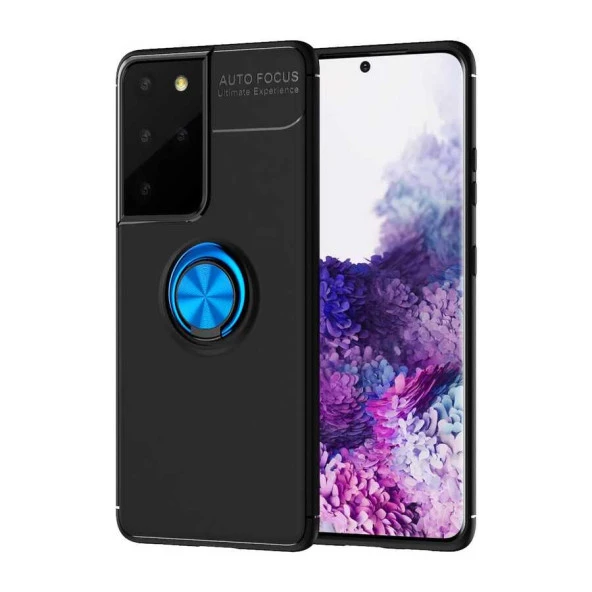 Galaxy S21 Ultra Kılıf  Ravel Silikon Kapak - Resim 2