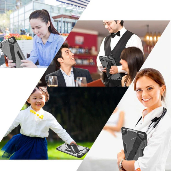 Galaxy Tab A 10.1 (2019) T510  Defens Tablet Silikon - Resim 9