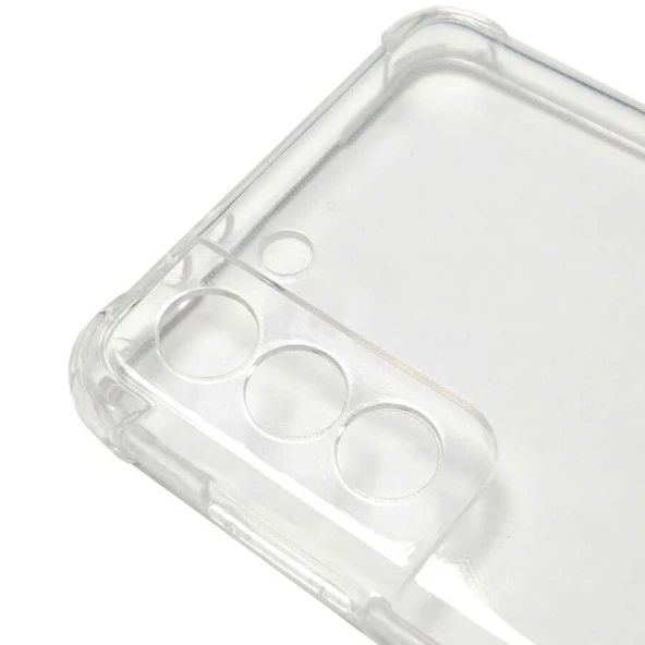 Galaxy S21 Plus Kılıf  Kamera Korumalı Nitro Anti Shock Silikon - Resim 4
