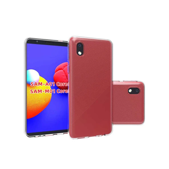 Galaxy A01 Core Kılıf  Süper Silikon Kapak