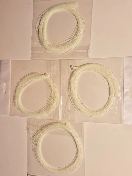 Eagenset Beyaz Fosforlu Glow Karanlıkta Parlayan, Ultraviyole (UV) Neon Poşet Çapari Simi, Jig Yapım Malzemesi - 7