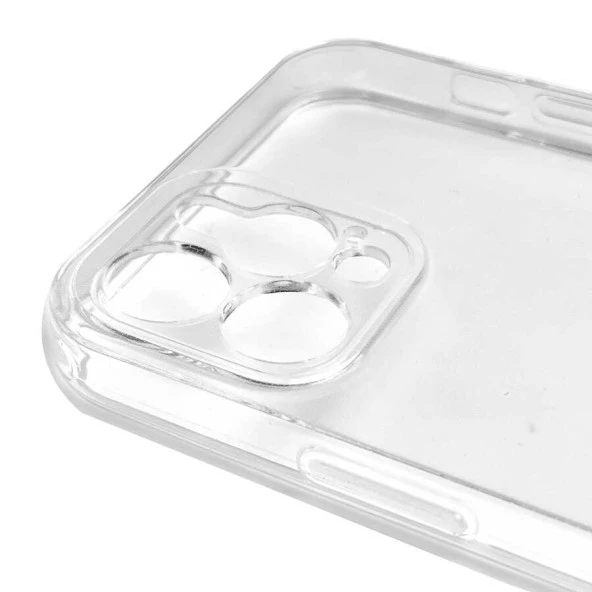 Apple iPhone 12 Pro Kılıf  Kamera Korumalı Süper Silikon Kapak - Resim 3