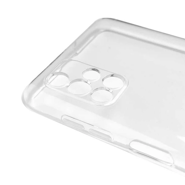 Galaxy M51 Kılıf  Kamera Korumalı Süper Silikon Kapak - Resim 3