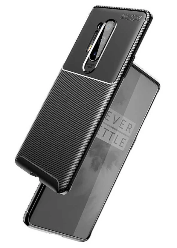 One Plus 8 Pro Kılıf  Negro Silikon Kapak - Resim 5