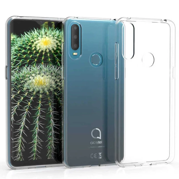 Alcatel 1S 2020 Kılıf  Süper Silikon Kapak