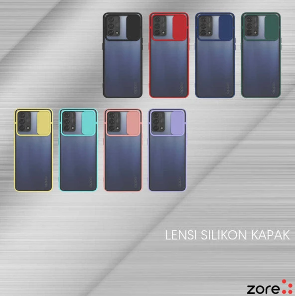 Oppo A74 4G Kılıf  Lensi Kapak - Resim 11