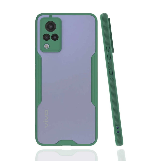 Vivo V21 Kılıf  Parfe Kapak - Resim 2