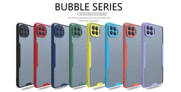 Oppo Reno 4 Lite Kılıf  Parfe Kapak - Resim 9